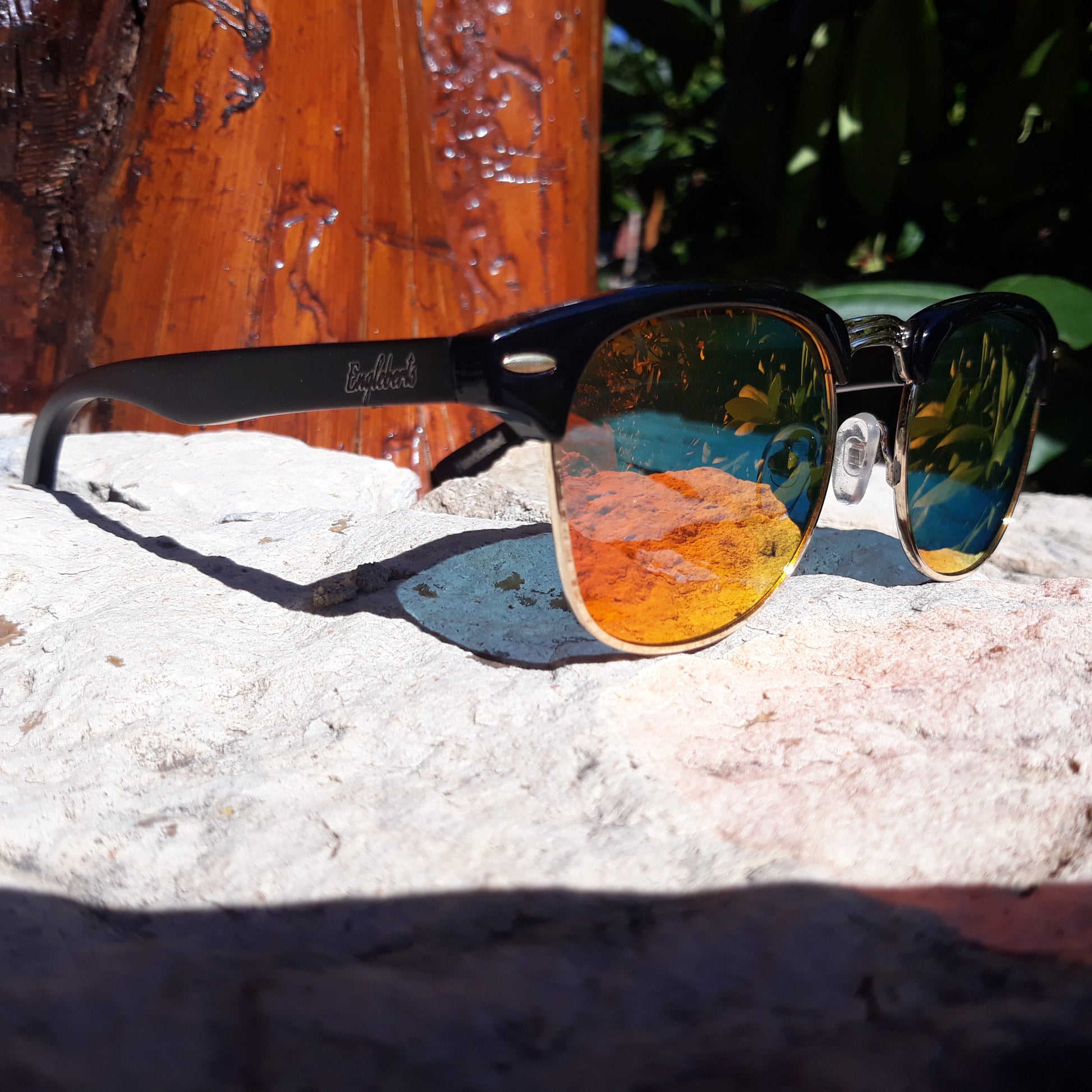 polarized lenses American designers wooden frames