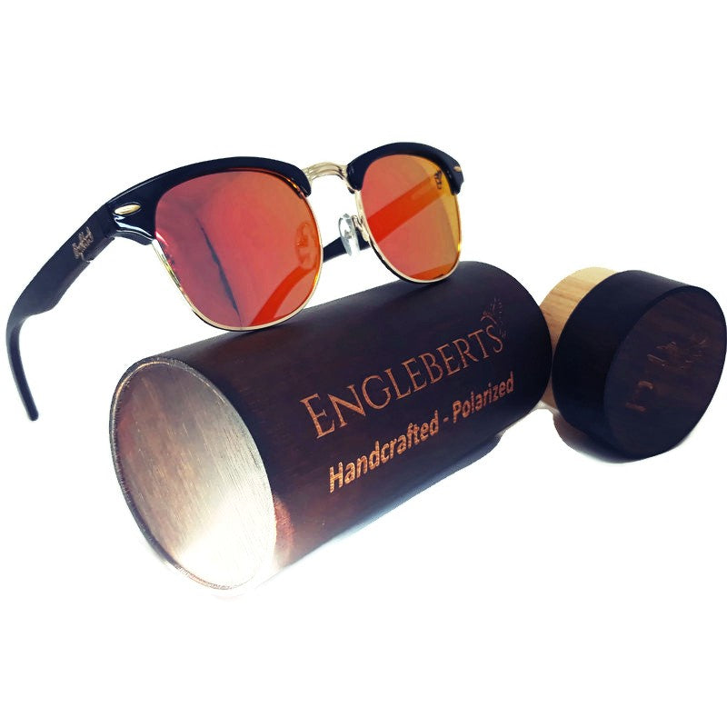 polarized lenses American designers wooden frames